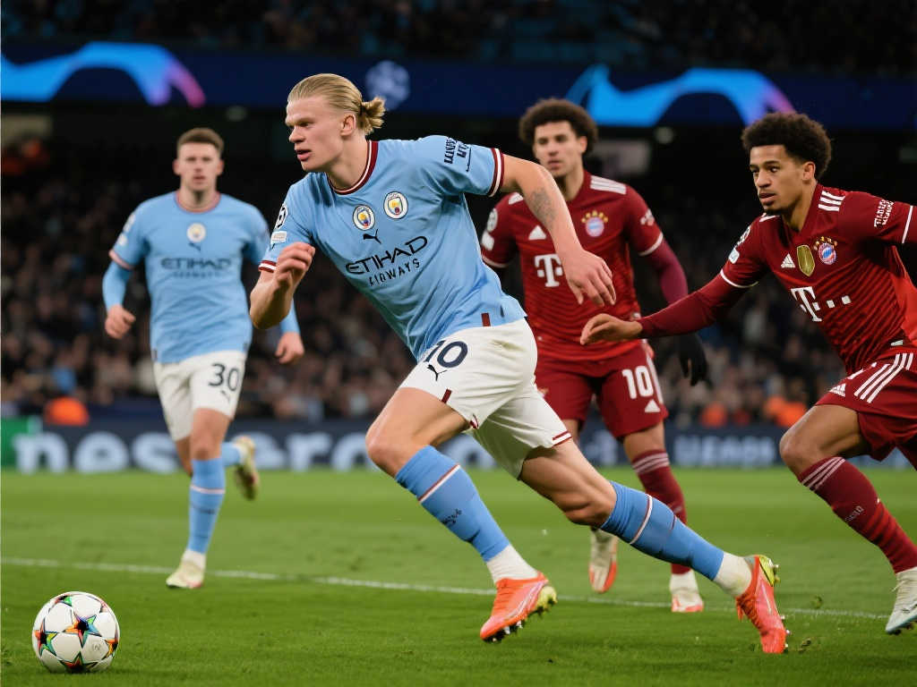 曼城与拜仁在欧冠赛场的交锋历史